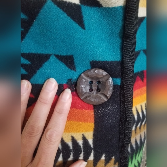 Pendleton Coat 1970s Vintage Beaver State made by Claudine Fairbanks - Picture 7 of 17